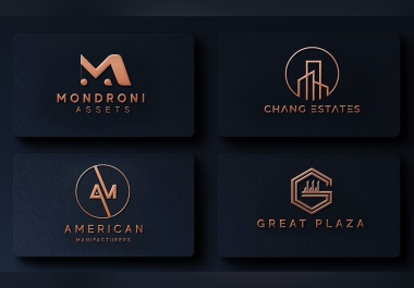 I will do modern minimalist professional logo design