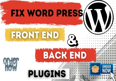 I will fix wordpress issues,  wordpress website or errors