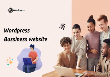 I will develop Wordpress business website