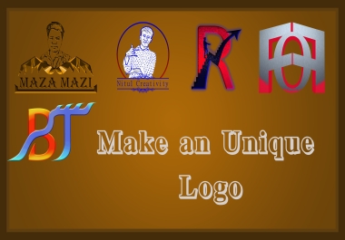 I will make 5 different professional logo for you