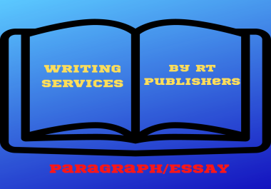 I will write a paragraph or essay on any topic for you