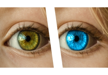 I change the color in one area of the image