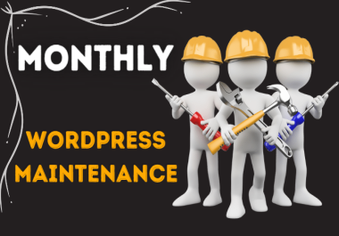 Wordpress maintenance and security