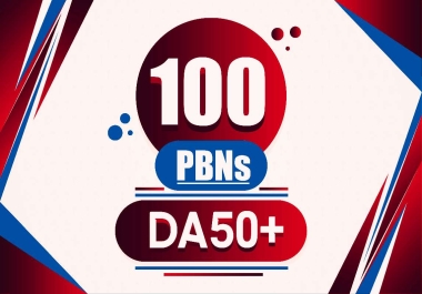 GET 100 Premium Quality PBN Dofollow Backlinks DA 50+