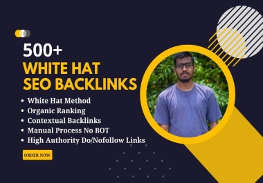 Rank your website with 50 SEO contextual and Manual link building