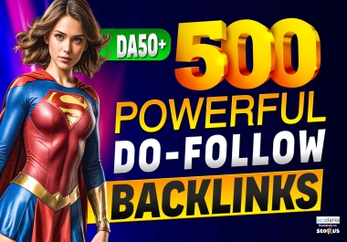 Get 500 High Quality DoFollow Backlinks from Real Domains for SEO