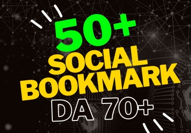 50 Powerful Social Bookmarking On High DA Backlinks