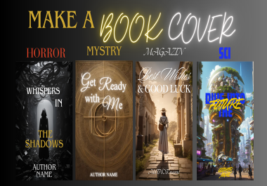 I will make a Book Cover For You