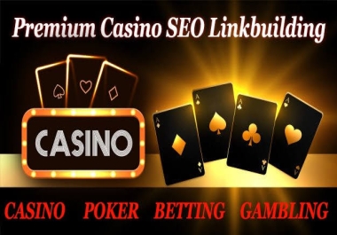 Ranking 1st your website Thailand/Indonesia/Korea skyrocket 80 PBN DR/DA 50 to 80 Casino Gambling