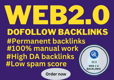 I will build 36 web 2.0 contextual SEO dofollow backlinks