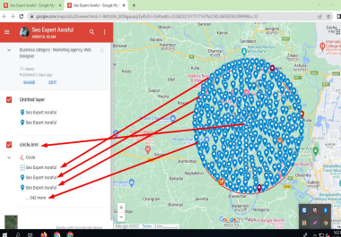 Manually Create 1000 google maps citation for Google MY Business ranking