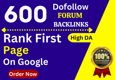600+ Dofollow Forum Profile High Authority Seo Backlinks for Google Ranking