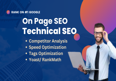 I will optimize Onsite SEO services on wix wordpress webflow shopify