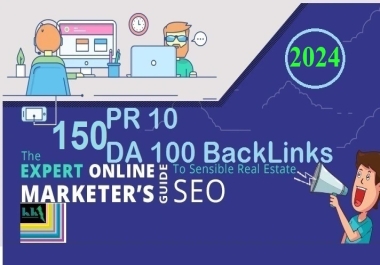 I will do 150 unique pr10 backlinks on da 100sites