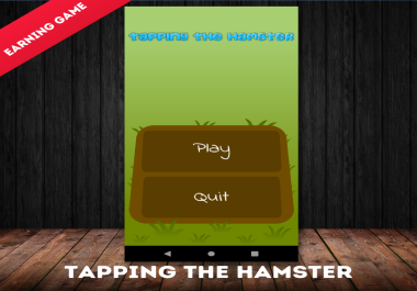 I will make a finger and tapping earning game for you