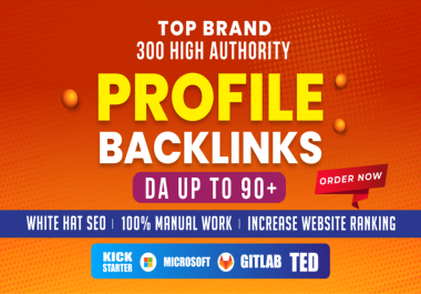 High Authority Dofollow Profile Backlinks for Google Ranking