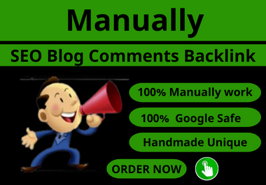 120 Unique Manually SEO Blog Comments Backlinks on High DA PA Authority Sites