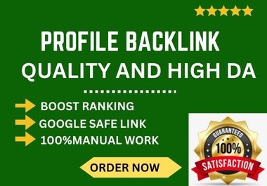 I will do 50 high profile SEO backlink