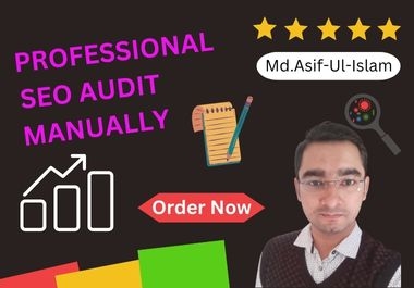 I will do the best SEO audit for your website and make a detailed SEO report