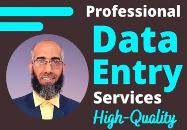 I will do data entry,  data scraping,  web research,  and copy paste