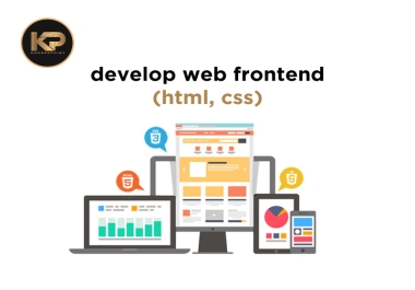 Frontend website development using HTML CSS,  PSD to html css,  responsive design using html,  css