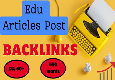 10 Articles backlinks with 650 words seo content writing