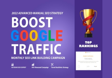 I will rank your website by pro monthly off page SEO service,  high quality backlinks