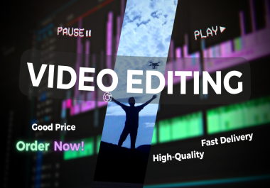 I Will Transform Your Raw Footage Into a High-Quality Video