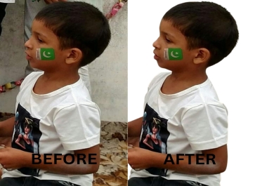 I will edit and remove background from your image