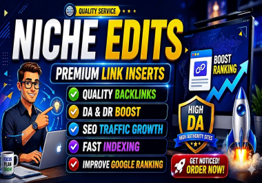 5 Premium Niche Edits Link Inserts Boost Your Google Rank Website Traffic