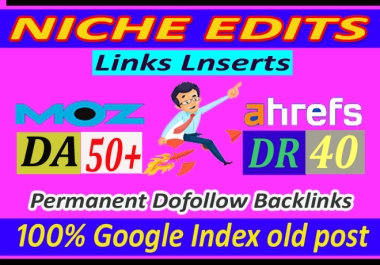 5 Premium Niche Edits Link Inserts Boost Your Google Rank Website Traffic