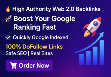 Premium 320 Web 2.0 High Quality permanent SEO backlinks Boost your website