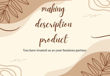 I will professionally write engaging product description