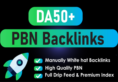 Get Rank Your Site With 60 PBNs Backlinks DoFollow Permanent,  High-Quality DA/DR 50+