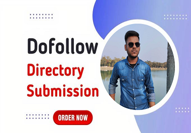 I will do 130 dofollow directory submissions,  manually