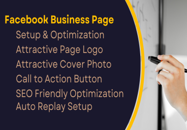 I will create fb Business Page and Social Media