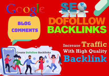 I Will do 150 high authority Dofollow Blog Comments white hat backlinks