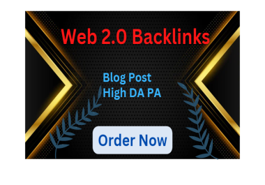 I will Provide 25 web2.0 article submission backlinks on with high da pa site