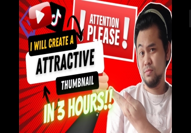 Professional Thumbnail Design - Eye-catching and Attention-grabbing