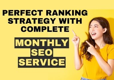 I will do complete monthly SEO service with 350 high quality backlinks
