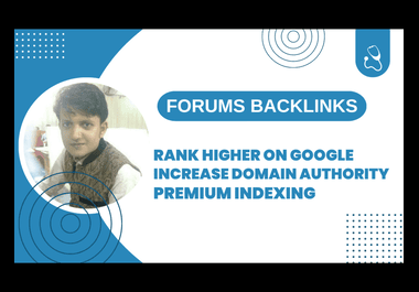 1000 Forum Backlinks,  And Premium Indexing