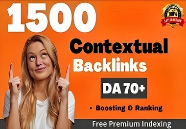 Rank your site fast with Da 70+ Contextual Dofollow Manual Backlinks,  All Niches Accepted