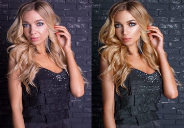 Fast and professional photo retouching