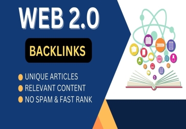 I will make 80 high-authority web 2 0 backlinks