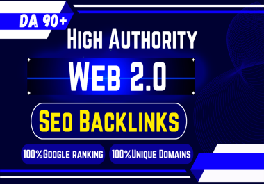 I will do web 2.0 SEO backlinks