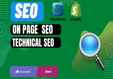 I will do complete onpage and technical SEO of wordpress with yoast