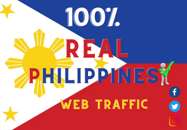 10000 Philippines Real Country targeted website Traffic