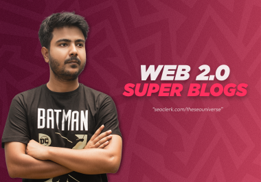 Boost Your Website Ranking With High Quality Web 2.0 Backlinks