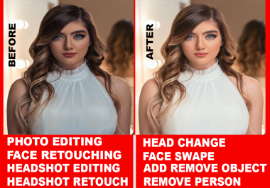 I will do advanced photo,  image editing,  retouching,  background removal and enhancement