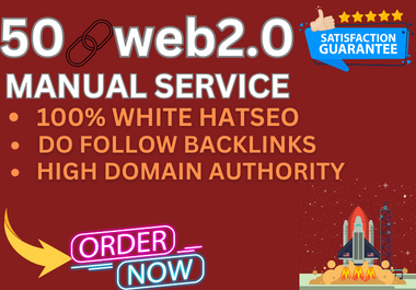 create manual white hat web 2.0 most power full backlinks